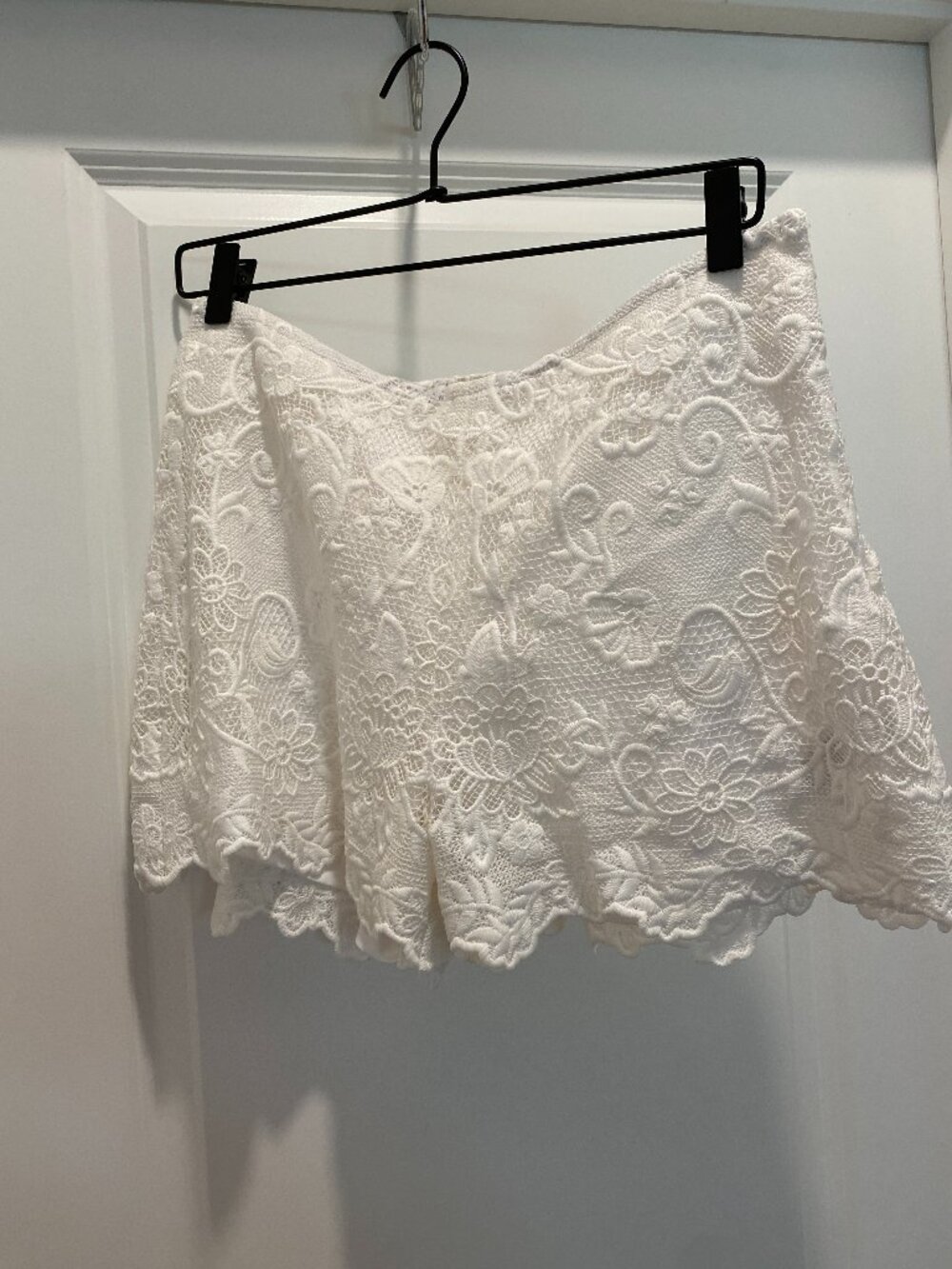 Zara lace shorts